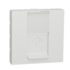 Центр плат RJ45Keystone/Systimax Белый [NU946118] Unica New Schneider Electric