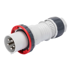 Силовая вилка 3P+N+E 125А 400В переносная IP67 красная [GW60061H] IEC 309 HP GEWISS