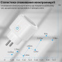 Smart WiFi розетка 20A 230В с таймером, мониторингом энергопотребления, поддержкой Smart Home белая [WiFi-20A-WT] Gamma