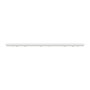 Рамка 3-постовая 85x234x10,25mm матовый белый [NU600679] PC Unica Deco Signature Шнейдер Електрік