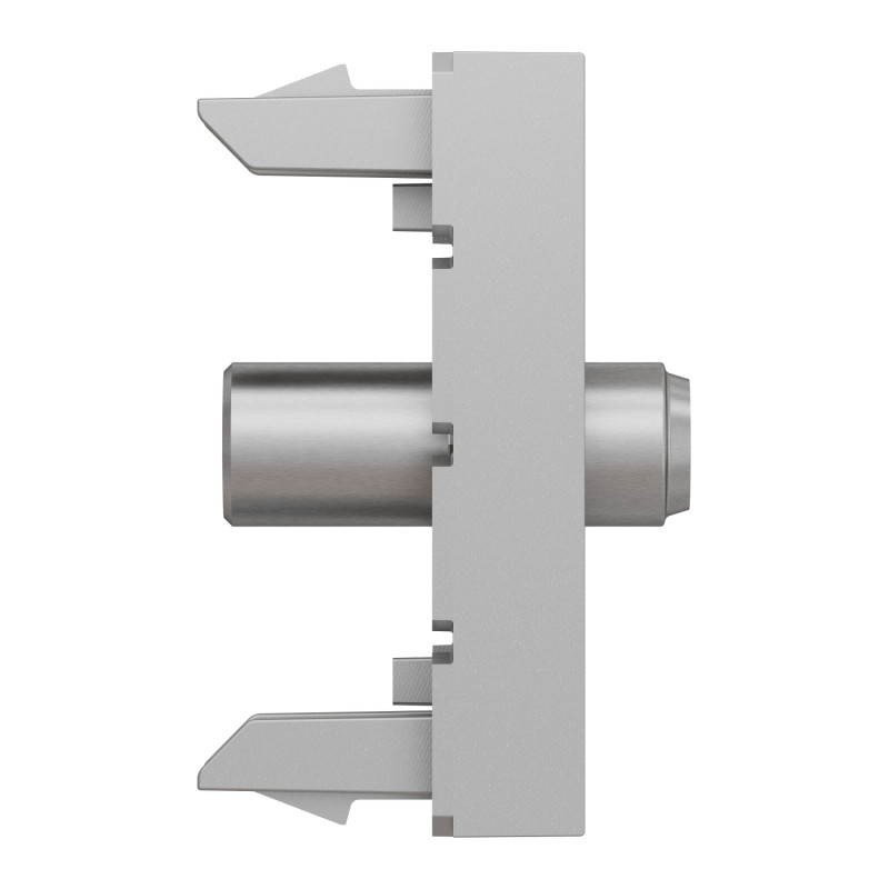 Розетка Coaxial F-type Алюминий 45х22.5х35mm ABS-UV [NU346830] Unica New Schneider Electric