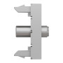 Розетка Coaxial F-type Алюминий 45х22.5х35mm ABS-UV [NU346830] Unica New Schneider Electric