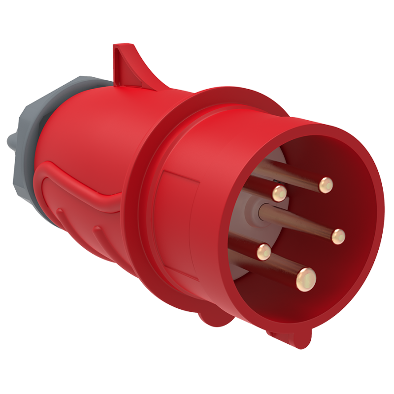 Вилка переносна сси-025 32А-6ч/200/346-240/415В 3Р+ре+N ip44 Magnum, іек [psn02-032-5]
