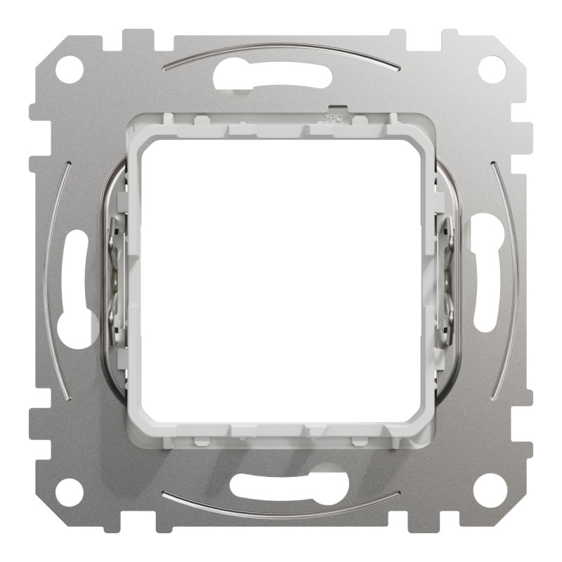 Адаптор 45х45 для Unica New б/лап белый 42х73х73mm ABS-UV [SDD111907] Sedna Design & Elements Schneider Electric