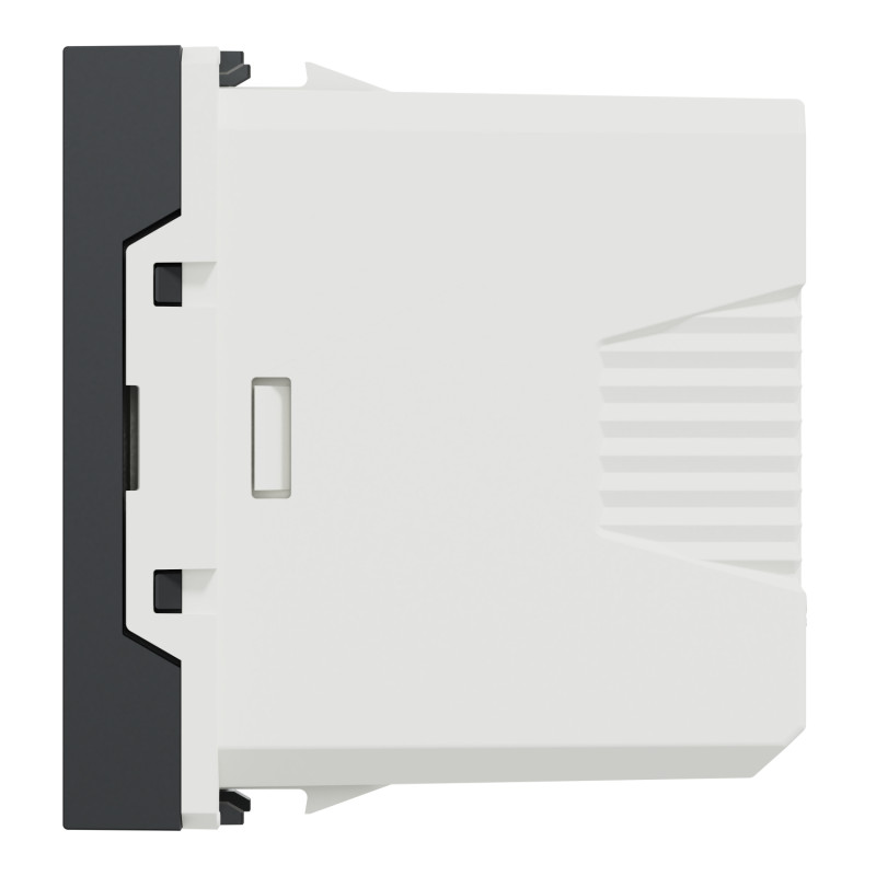 USB-конектор 1 модуль антрациту [NU342954] ABS-UV Unica New Шнейдер Електрік