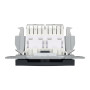 Розетка компьютерная RJ45 UTP кат.6 Asfora черная ABS [EPH4800171] Шнейдер Электрик
