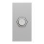 Розетка Coaxial F-type Алюминий 45х22.5х35mm ABS-UV [NU346830] Unica New Schneider Electric