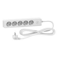 Удлинитель 3м с з/к 5 гнезд [ST9453W] UNICA EXTEND Schneider Electric