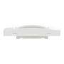 Рамка 1-постова ip44 біла [NU044218] ABS-UV Unica New Шнейдер Електрік