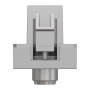 Розетка Coaxial F-type Алюминий 45х22.5х35mm ABS-UV [NU346830] Unica New Schneider Electric
