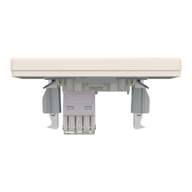 Розетка компьютерная с рамкой RJ45 UTP кат.6 Asfora слоновая кость ABS [EPH4700123] Шнейдер Электрик