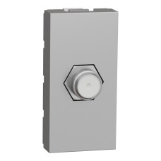 Розетка Coaxial F-type Алюминий 45х22.5х35mm ABS-UV [NU346830] Unica New Schneider Electric