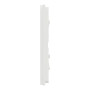 Рамка 3-постовая 85x234x10,25mm матовый белый [NU600679] PC Unica Deco Signature Шнейдер Електрік