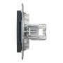 Розетка компьютерная RJ45 UTP кат.6 Asfora черная ABS [EPH4800171] Шнейдер Электрик
