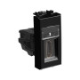 Розетка HDMI Hiperline 1 модуль черный [4402251] ДКС Avanti