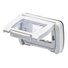 Панель герметична 3 модуля 130x87,8x21,4мм IP55 серый [GW22453] 27 Combi Gewiss