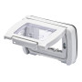 Панель герметична 3 модуля 130x87,8x21,4мм IP55 сірий [GW22453] 27 Combi Gewiss