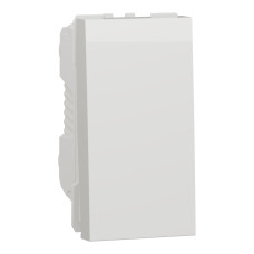 Выключатель 16А Белый 45х22.5х34.25mm ABS-UV [NU316118] Unica New Schneider Electric