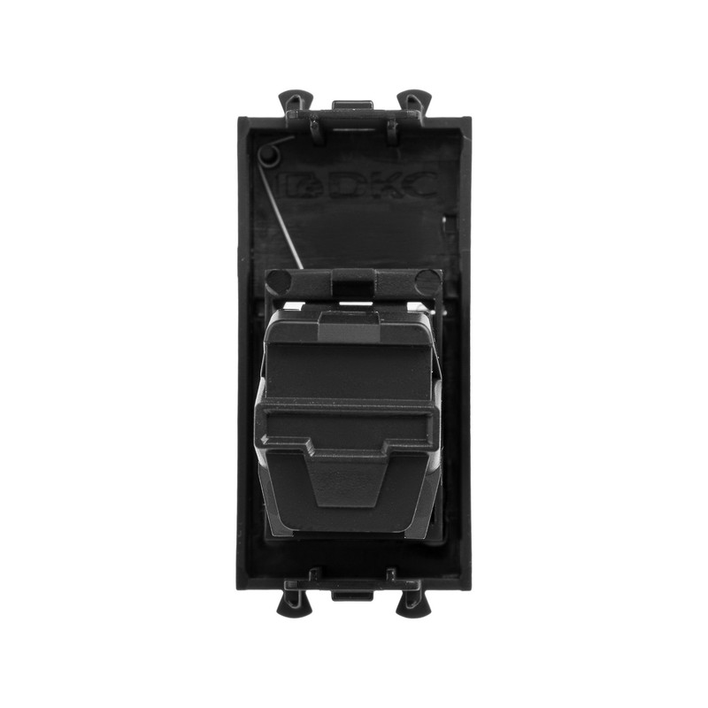 Розетка HDMI Hiperline 1 модуль черный [4402251] ДКС Avanti