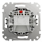 Двухклавишный выключатель черный [SDD114105] ABS-UV Sedna Design&Element Шнейдер Электрик