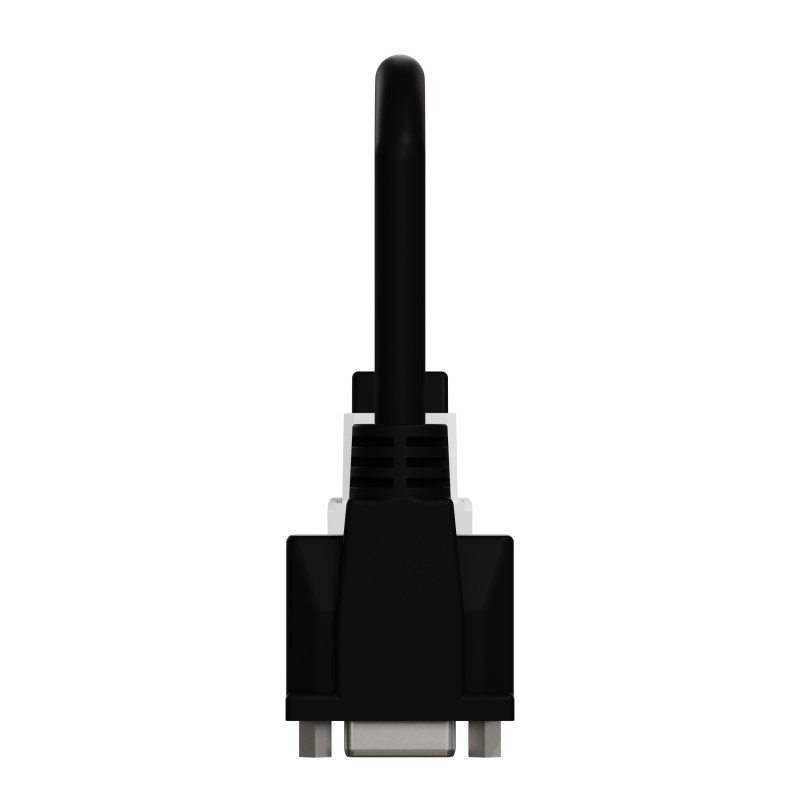 Розетка HD15 female (VGA) 1 модуль белая [NU343218] ABS-UV Unica New Шнейдер Электрик