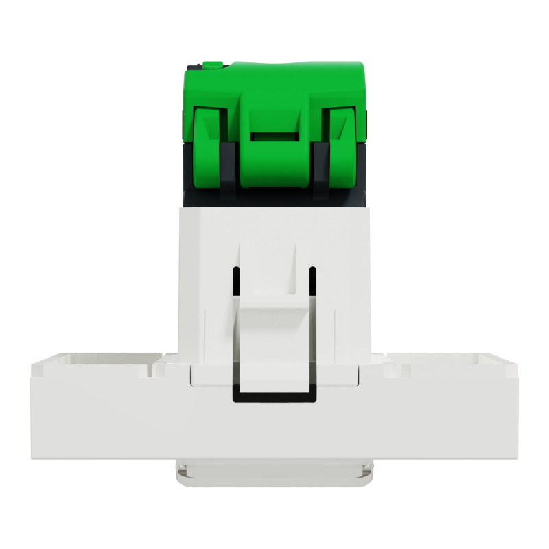 Розетки компьютерные RJ45 Белый 45х45х40.5mm ABS-UV [NU341318] Unica New Schneider Electric