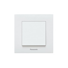 Выключатель одноклавишный Karre Plus 55 с рамкой ABS белый [WDTC90012WH-UA1] Panasonic
