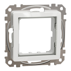 Адаптор 45х45 для Unica New б/лап белый 42х73х73mm ABS-UV [SDD111907] Sedna Design & Elements Schneider Electric