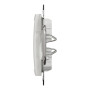 Адаптор 45х45 для Unica New б/лап белый 42х73х73mm ABS-UV [SDD111907] Sedna Design & Elements Schneider Electric