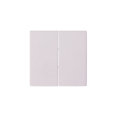 Клавиша двойная 61x61x8мм белая [ins0040017] e.lux.11021L.pn.white E.NEXT