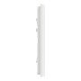 Рамка 3-постовая 85x234x10,25mm матовый белый [NU600679] PC Unica Deco Signature Шнейдер Електрік