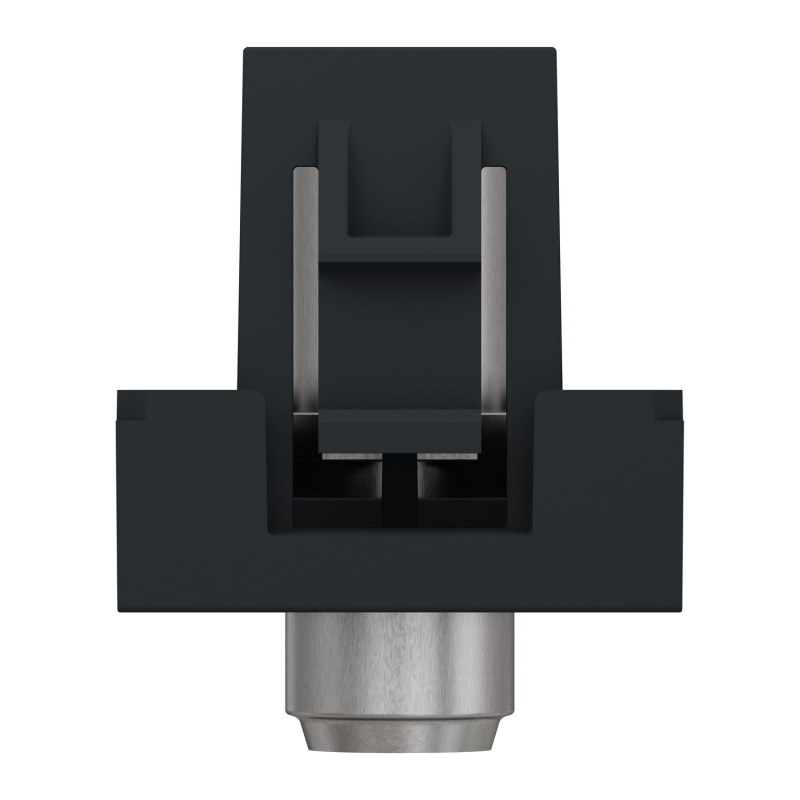 Розетка Coaxial F-type Чорний 45х22.5х35mm ABS-UV [NU346854] Unica New Schneider Electric