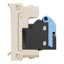 Розетка компьютерная RJ45 категория 5UTP 1 модуль бежевая [NU341044] ABS-UV Unica New Шнейдер Электрик