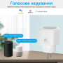 Smart WiFi розетка 20A 230В с таймером, мониторингом энергопотребления, поддержкой Smart Home бело-черная [WiFi-20A-WB] Gamma