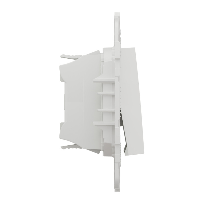 Выключатель 1-клавишный Белый 74.5х74.5х21.15mm PC [NU520118] Unica New Schneider Electric