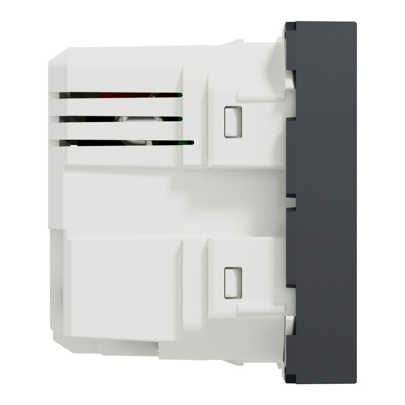 Двойная USB розетка A+C антрацит [NU301854] ABS Unica New Шнейдер Электрик