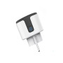 Smart WiFi розетка 20A 230В с таймером, мониторингом энергопотребления, поддержкой Smart Home бело-черная [WiFi-20A-WB] Gamma