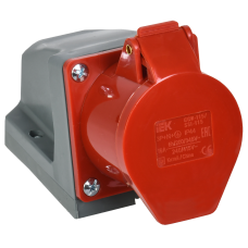 Розетка стаціонарна ссм-115 3Р+ре+N 16А 380-415В ip44, [psr12-016-5]