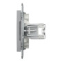 Розетка комп'ютерна RJ45 UTP кат.6 Asfora алюміній ABS [EPH4700161] Електрик шнейдер