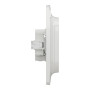 Розетка двойная со шторками белый 83х83х42mm ABS [NU206318] Unica New Schneider Electric