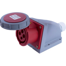Силовая розетка 3P+PE 16А 400В стационарная IP67 красная [i082008] E.NEXT e.socket.114.16.67