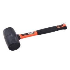 Киянка резиновая 450г фибергласовая рукоятка [INSHMHMKG045500FT0] Tactix