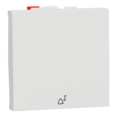Выключатель 10А Белый 45х45х34.25mm ABS-UV [NU320618C] Unica New Schneider Electric
