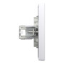 Розетка комп'ютерна з рамкою RJ45 кат.5Е Asfora біла ABS [EPH4900121] Шнейдер Електрік