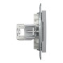 Розетка комп'ютерна RJ45 UTP кат.6 Asfora алюміній ABS [EPH4700161] Електрик шнейдер