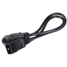 Кабель электропитания pdu 3х15 1м с разъемами С19-C20 16A IP20 [PC-C19C20-1M] УЕК