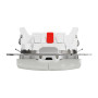 Двухклавишный выключатель с LED подсветкой белый [SDD111105L] ABS-UV Sedna Design&Element Шнейдер Электрик