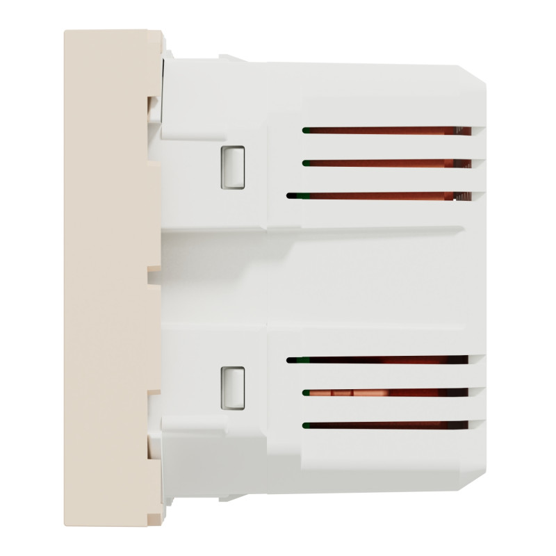 Розетка USB подвійна 2.1А 2 бежева модуля [NU341844] PC Unica New Шнейдер Електрік
