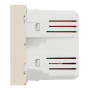 Розетка USB подвійна 2.1А 2 бежева модуля [NU341844] PC Unica New Шнейдер Електрік