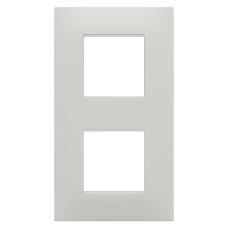 Рамка двухместная вертикальная Chorusmart EGO технополимер глина [GW16024CY] Gewiss